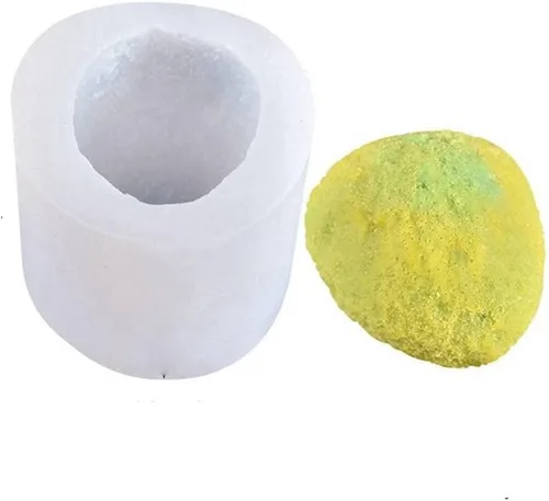 Miniatura 14 de Moldes de vela de hilo de silicona 3D para hacer velas, bricolaje, suéter, tipo piedra, molde de silicona, para hornear, hacer resina de cera