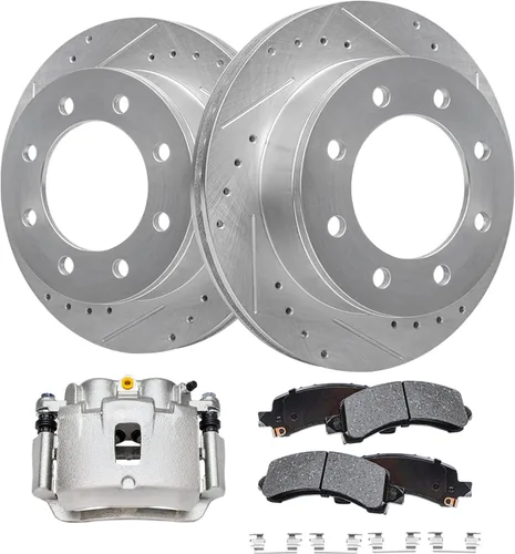 Miniatura 51 de Detroit Axle - Rotores de freno para Ford Mustang 2015, 2016, 2017, 2018, 2019, 2020, 2021, 2022, 2023, repuesto de rotores de freno de disco