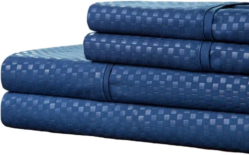 Miniatura 9 de Royal Collection 1900 Designer Collection - Sábanas de cama en Amazon con 1 sábana encimera. 1 sábana bajera y 4 P/fundas. Supersuaves y sin