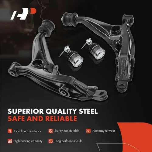 Miniatura 4 de A-Premium Kit de suspensión delantera, brazo de control superior inferior, rótula inferior, extremo de barra de acoplamiento exterior interior, bota