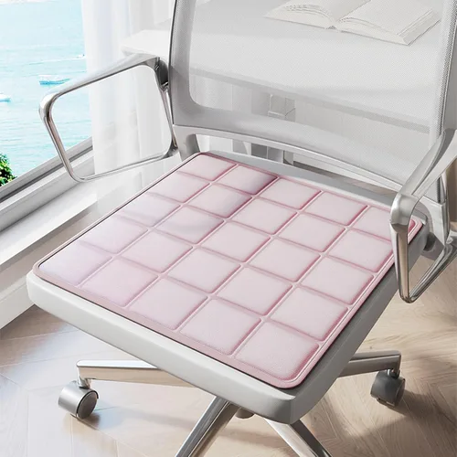 Gel Seat Cushion,Cool Seat Cushion,Nonslip Auto Seat Cushion,Breathable Seat Pad,Desk Chair Cushion for Long Sitting,for Vehicles,Office Chairs,Easy