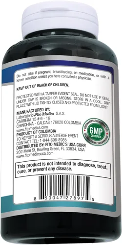 Miniatura 9 de FITO Medic'S Suplemento de citrato de potasio de laboratorio, 400 cápsulas, fórmula de potasio