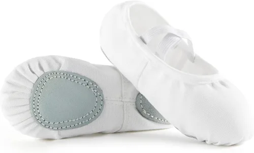 TIEJIAN Ballet Shoes for Girls, Toddler Ballet Shoes, Girls Ballet Slippers(ToddlerLittle KidBig Kid)