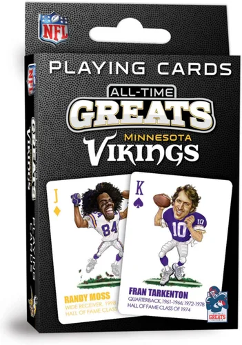 Miniatura 8 de MasterPieces Juegos Familiares - Cartas de Juego NFL San Francisco 49ers All-Time Greats - Baraja de Cartas con Licencia Oficial para Adultos, Niños