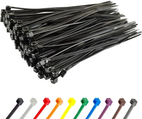 Miniatura 149 de GTSE - Paquete de 100 bridas con cremallera de 20.3 cm, color plateado/gris, 8.06 kg de resistencia, bridas de nailon grises resistentes a los rayos