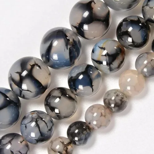 Miniatura 10 de Zenkeeper 108 cuentas de aventurina azul para hacer joyas de 0.315 pulgadas (0.315 in), piedras preciosas de aventurina azul sueltas