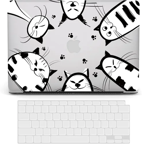 Miniatura 48 de Funda para laptop compatible con MacBook Pro de 13 pulgadas con CD-ROM (Modelo: A1278, versión anterior 2012 2011 2010 2009 2008), cubierta
