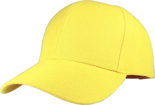 Miniatura 52 de Gorras de béisbol con correa trasera ajustable, lisas, negras, 12