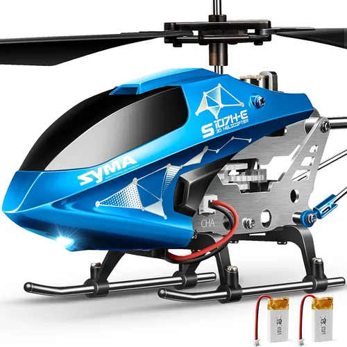 Miniatura 15 de SYMA S107H-E Helicóptero RC para niños de 8-12 años y principiantes, helicóptero de control remoto con retención de altitud, 2 modos de velocidad