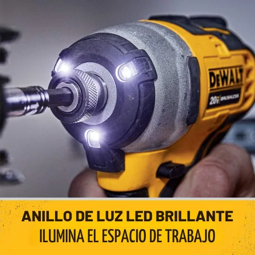 Miniatura 4 de DEWALT Destornillador de impacto ATOMIC 20V MAX*, inalámbrico, compacto, 1/4 pulgadas, solo herramienta (DCF809B)