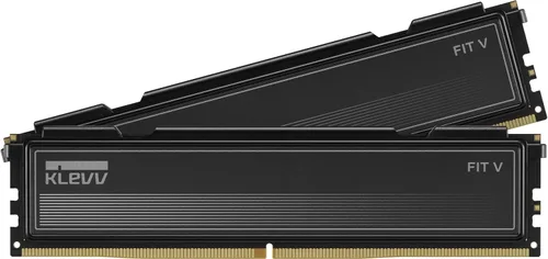 KLEVV FIT V DDR5 32 GB (2x16GB) 5600 MHz CL30 SK Hynix A-Die 1.25V Memoria Ram de escritorio para juegos XMP 3.0 / AMD Expo Ready - Negro