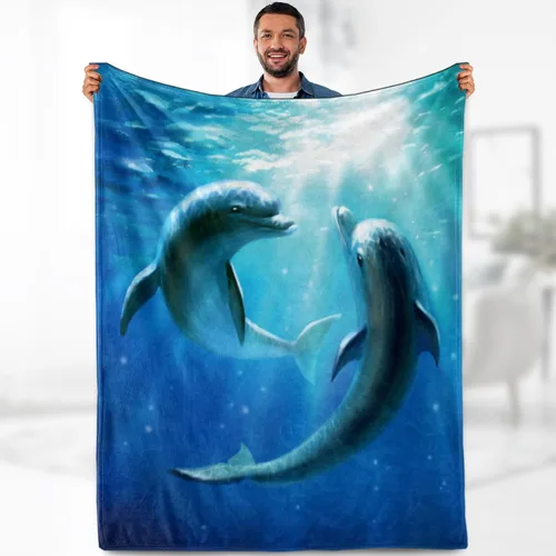Miniatura 9 de Aimego Elephant Blanket Throw 50"x60" Boho Mandala Pattern Decorative Blanket Soft Lightweight Cozy Throw for Couch Sofa Bed Living Room Cultural