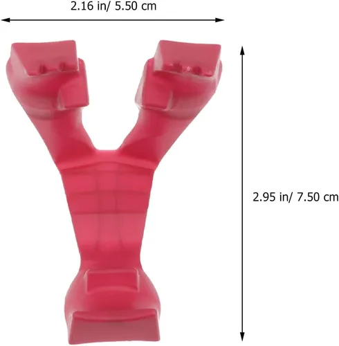 Miniatura 3 de Yardwe Paquete de 12 pinzas de plástico resistentes al calor, para un agarre limpio y comer sin problemas de aperitivos, alas de pollo y alimentos