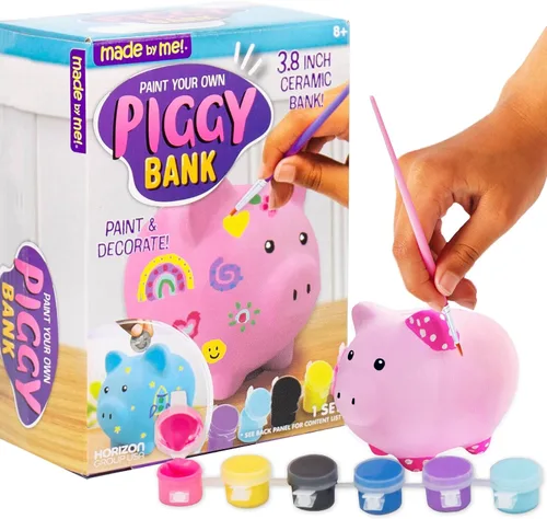 Miniatura 10 de Hello Kitty® y My Melody™ Kit para pintar tus propios adornos navideños, juego de manualidades de cerámica para las fiestas, paquete de 2