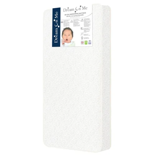 Miniatura 8 de Dream On Me Nap Nest - Colchón para cuna y niños pequeños, de doble cara - Bebés y niños pequeños, colchón impermeable de 5 pulgadas con 88 resortes