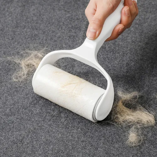 Miniatura 5 de Recambios de rodillo de pelusa de 4 pulgadas, extra pegajoso para el pelo de mascotas, diámetro interior de 1.5 pulgadas, 60 hojas por rollo Solo