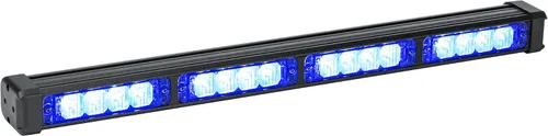 Miniatura 13 de LAMPHUS SolarBlast SBLS44, barra de luces LED de advertencia de emergencia para cubierta, 16 vatios - Blanco