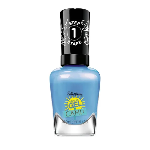 Miniatura 9 de Sally Hansen Miracle Gel™, Metro Midnight, Fórmula de larga duración, tipo gel, sin necesidad de lámpara UV, esmalte de uñas púrpura 564 Metro