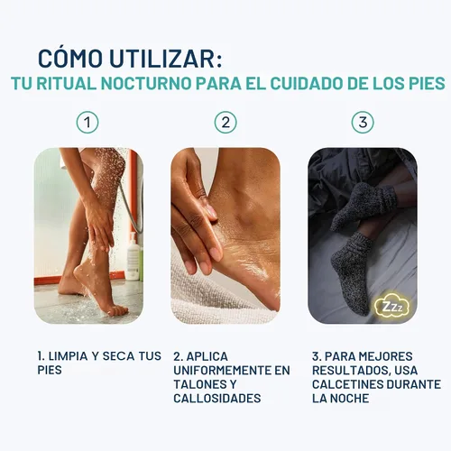 Miniatura 8 de Crema de urea 40 por ciento para pies de máxima fuerza, crema de urea para pies y removedor de callos, crema exfoliante para talones con ácido
