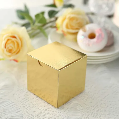 Miniatura 9 de Efavormart - Paquete de 25 cajas de regalo de PVC transparente con asas de cuerda negras e impresión de agradecimiento, cajas de regalo de dulces