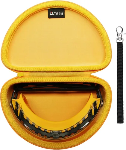 Miniatura 10 de LTGEM Estuche para gafas de seguridad Dewalt DPG82/DPG82-11/DPG82-11C/DPG82-11D/DPG82-21/DPG82-21C/DPG82-21D/DPG84 (Solo estuche)
