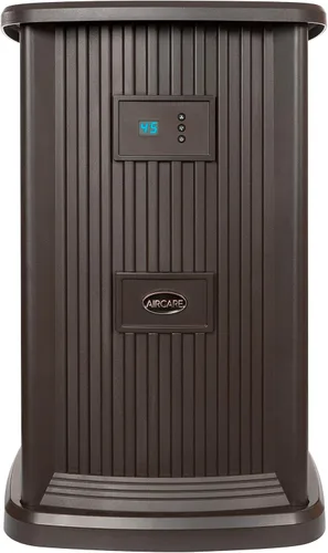 AIRCARE Humidificador evaporativo digital estilo pedestal para toda la casa (Espresso)