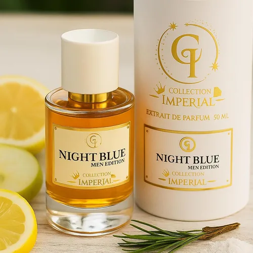 Miniatura 3 de Night Blue Extrait de Parfum Men - Inspirado en DG Lig. Blue - Alternativa francesa al aroma masculino más vendido - Perfume masculino diario - 1.7