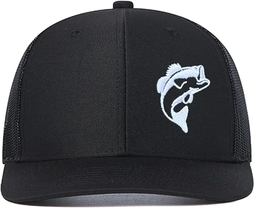 Miniatura 15 de Sombreros de pez lubino para hombres y mujeres, regalos de pesca con mosca, gorra de béisbol para papá