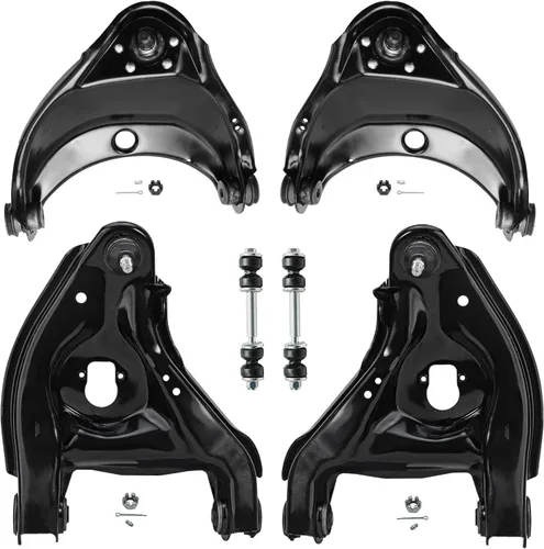 Miniatura 127 de Detroit Axle - Kit de extremo delantero para Chrysler 300 Dodge Charge Challenger 2011-2023, 2 brazos de control inferiores traseros 2 rótulas