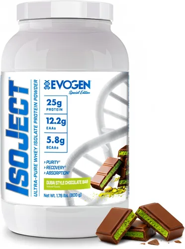 Miniatura 15 de Evogen Isoject - Aislado de proteína de suero Proteína de suero en polvo ultra pura con enzimas encendedoras, BCA y EAA Absorción y recuperación