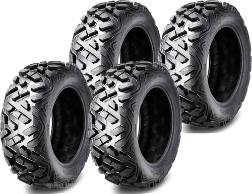 Miniatura 5 de WANDA Juego de 4 neumáticos ATV 19X7-8 delanteros y 18X9.5-8 traseros 4PR estilo Big Horn