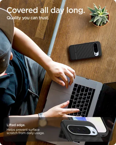 Miniatura 6 de Spigen para Pixel 10 Pro XL, funda Parallax MagFit (2025) [Diseñada para Pixelsnap, compatible con accesorios MagSafe] - negro mate