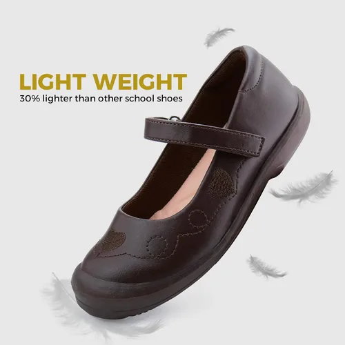 Miniatura 3 de firelli Mary Jane - Zapatos de uniforme escolar para niñas, cómodos zapatos de vestir para niñas
