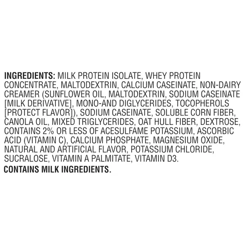 Miniatura 9 de Muscle Milk Polvo de Proteína Genuine, Crema de Banano, 1.93 Libras, 13 Porciones, 32g de Proteína, 4g de Azúcar, Calcio, Vitaminas A, C y D
