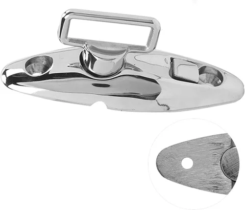 Miniatura 6 de Ymiko Bisagra de cubierta, bisagra de cubierta universal de acero inoxidable 316, herramienta de liberación rápida apta para barcos, barcos