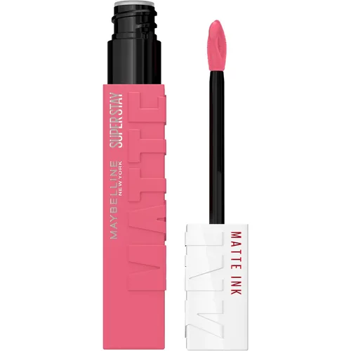 Miniatura 12 de Maybelline Super Stay Matte Ink Barra de Labios Líquida Maquillaje, Color de Alto Impacto de Larga Duración, Hasta 16H de Uso, Amazonian, Marrón 70