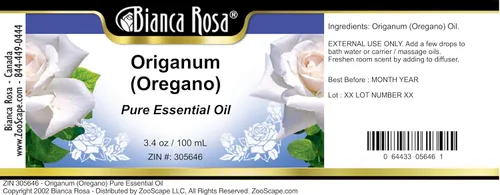 Miniatura 3 de Origanum (orégano) Aceite esencial puro (3.40 oz, ZIN: 305646)