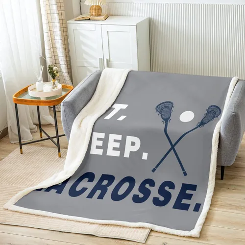 Miniatura 14 de Feelyou Football Throw Blanket Basketball Sports Soft Fleece Sherpa Cozy Fuzzy Plush Warm Soccer Ball Game Fuzzy Plush Throw Black Baseball Gaming