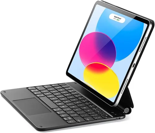 Miniatura 9 de ESR- Funda con teclado para iPad Air 11 (M3 2025/M2 2024), iPad Pro 11 y Air 5/4, Magic Case, soporte flotante, trackpad multitáctil preciso