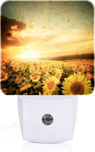 Miniatura 12 de Luz nocturna de camiones de dibujos animados, luces nocturnas enchufables con sensor de atardecer a amanecer para escaleras, pasillo, dormitorio