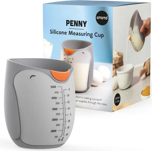 Miniatura 9 de OTOTO Coney Ice Cream Measuring Cups Set – Detachable Plastic Measuring Cup Set for Baking & Cooking, Cute Measuring Cups for Liquid, Cute Baking