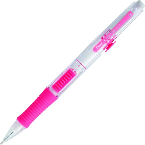 Miniatura 12 de Lápiz mecánico Pentel QUICK CLICK (0.7mm), cañón rosa, caja de 12 lápices (PD217P)