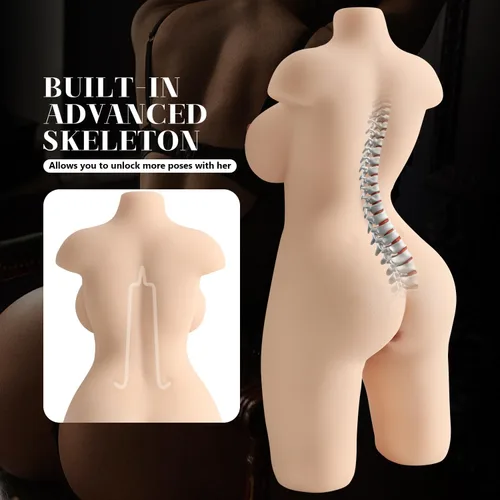 Miniatura 5 de Muñeca sexual de tamaño completo de 9 libras, muñeca sexual de tamaño real, masturbador masculino, muñeca sexual con pechos grandes, culo de coño