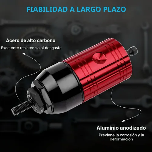 Miniatura 6 de YUZES Herramienta de Tuerca de Remache Kit de Tuercas de Remache, Adaptador de Pistola de Tuerca de Remache Compatible con Taladro Inalámbrico