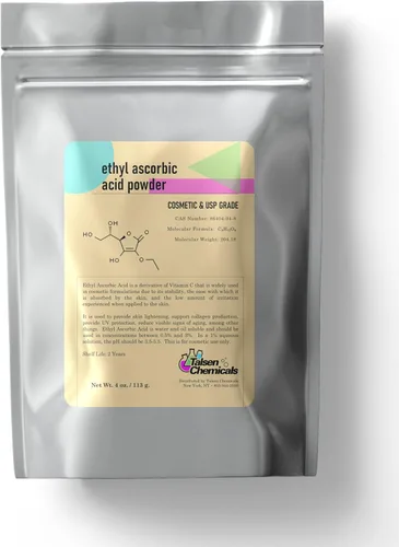 Miniatura 11 de Polvo de ácido ascórbico etílico y derivado estable de vitamina C que ayuda a absorber la vitamina C para la piel, mejorar el brillo de la piel