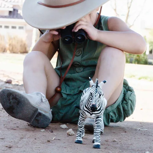 Miniatura 2 de Safari Ltd. Figura de cebra – Figura detallada de plástico de 5.85 pulgadas – Divertido juguete educativo para niños, niñas y niños a partir de 1 año