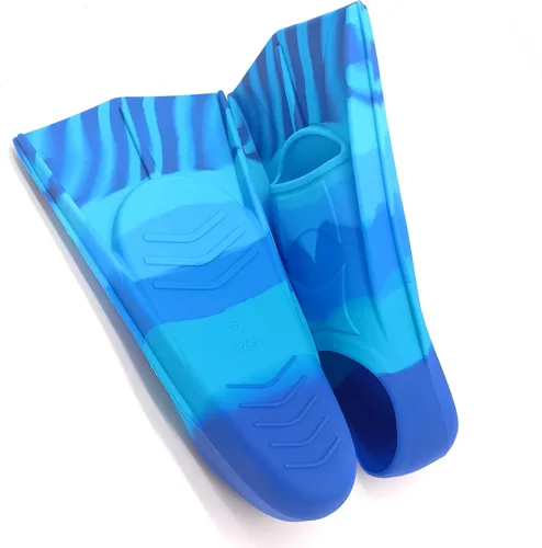 Miniatura 110 de Gugmoy Kids Swim Fins,Comfortable Silicone Flippers for Swimming and Diving,Size Suitable Beginners Kids Girls Boys Adults