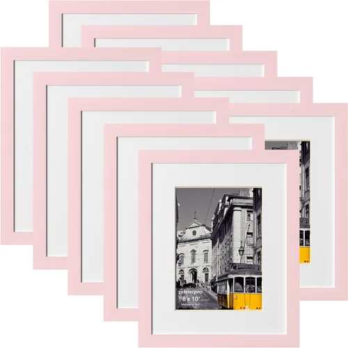 Miniatura 71 de eletecpro - Juego de 10 marcos de fotos de 5 x 7 pulgadas, collage de marcos de fotos para decoración de pared, muestra fotos de 4 x 6