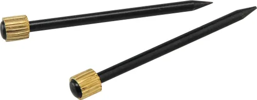 Miniatura 4 de OOK 533050 Colgadores Profesionales para Cuadros, Colgadores de Arte, Acolchados, Latón, Ganchos Reutilizables para Cuadros, 100 lb (1 Juego), Negro