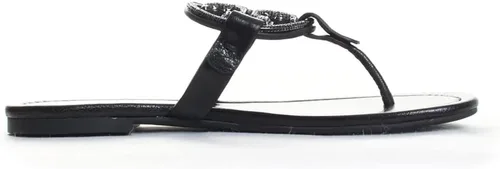 Miniatura 6 de Tory Burch Pantuflas Miller Pave para mujer, color negro perfecto, 6